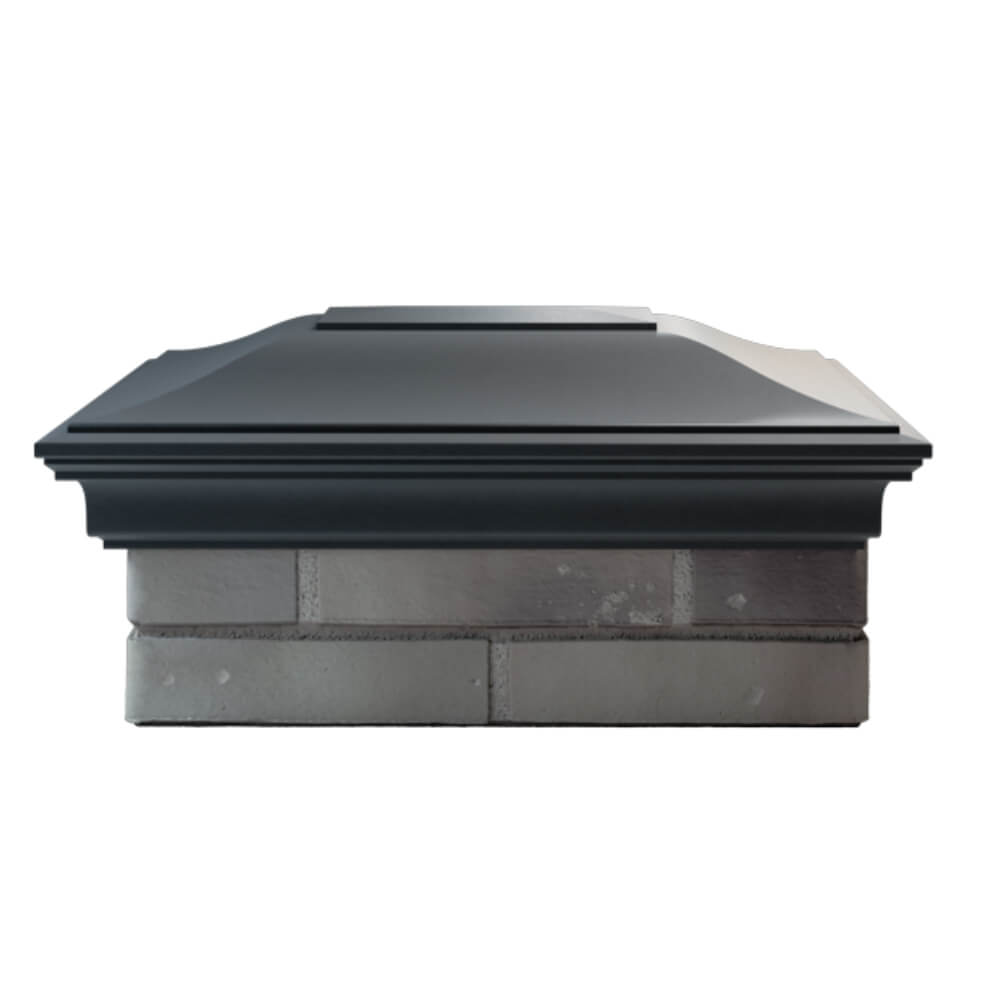 Колпак Zking Монблан Серый на столб 2х1.5 кирпича (515х385мм) в Хасавюрте фото