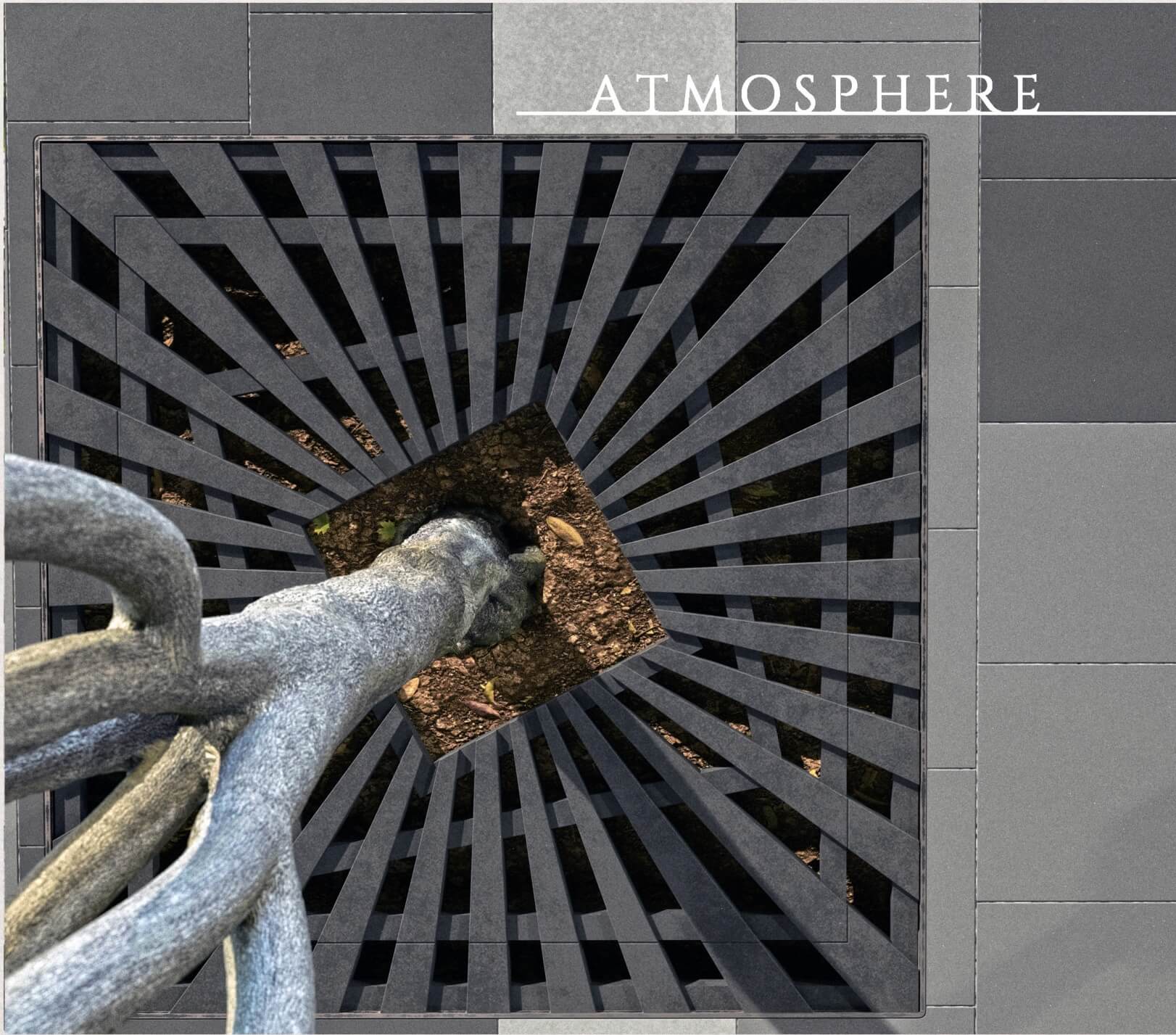 Приствольная решетка для дерева ZKING ATMOSPHERE 1.2х1.2м Черная в Хасавюрте фото