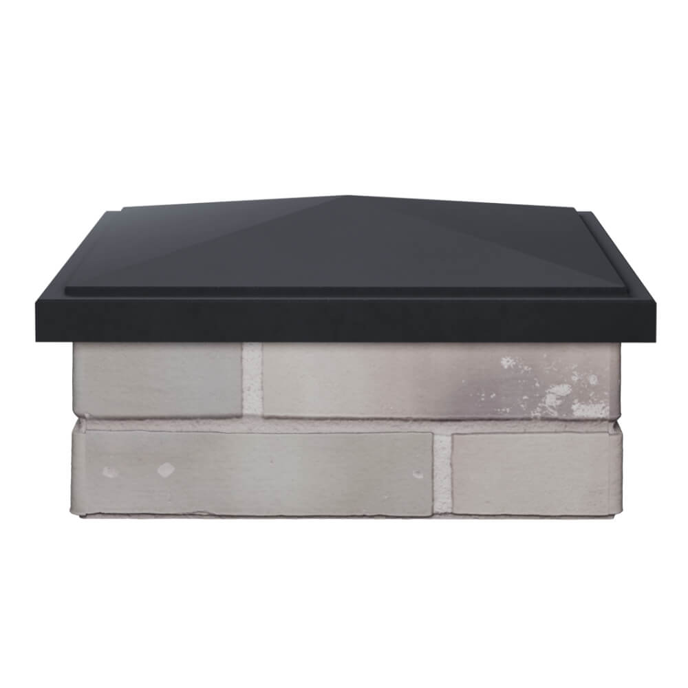 Колпак Zking БонаМоно Серый на столб 1.5х1.5 кирпича (385х385, 400х400мм) Хасавюрт фото