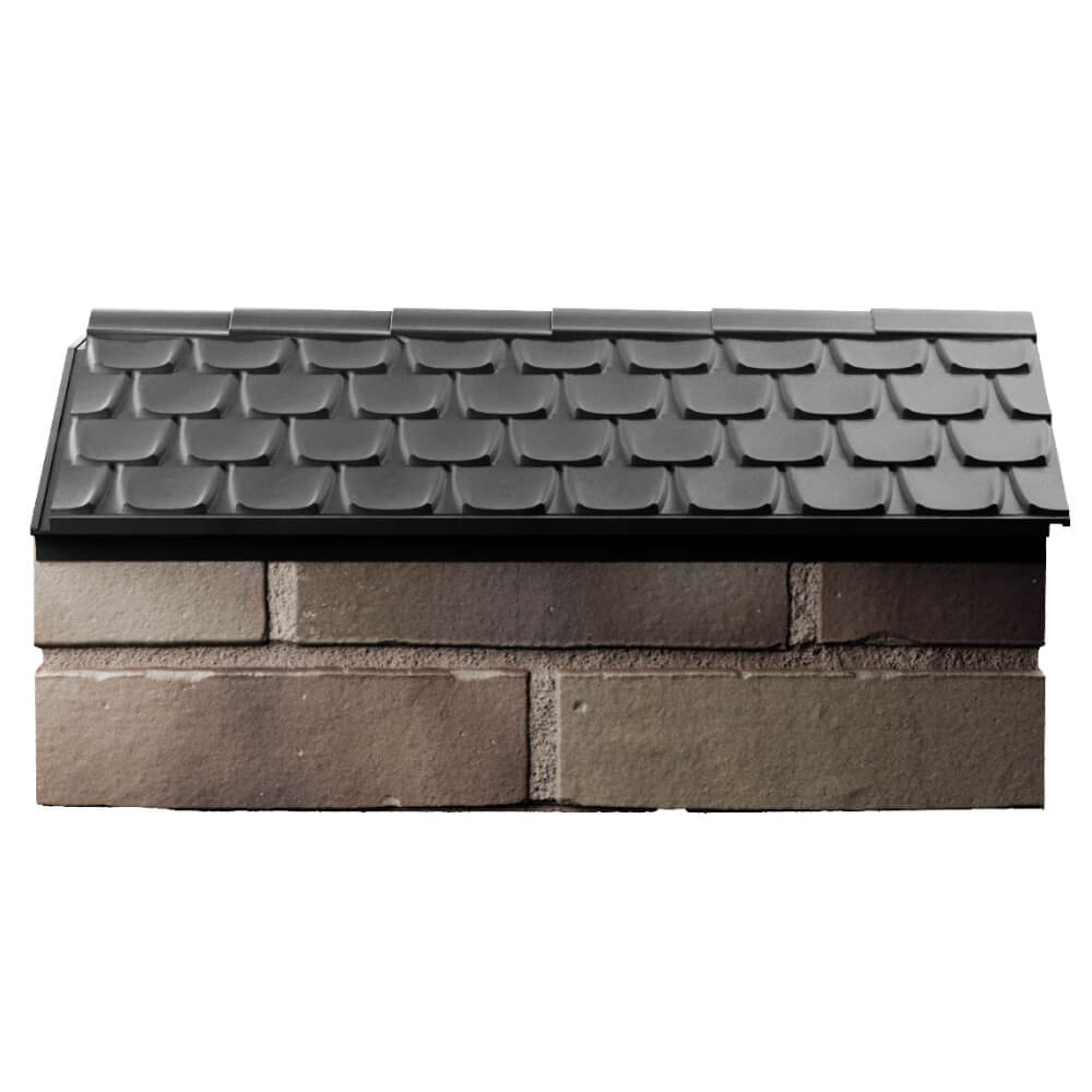 Парапет Zking Эльбрус Серый с посадкой на 1 кирпич (255мм) в Хасавюрте фото