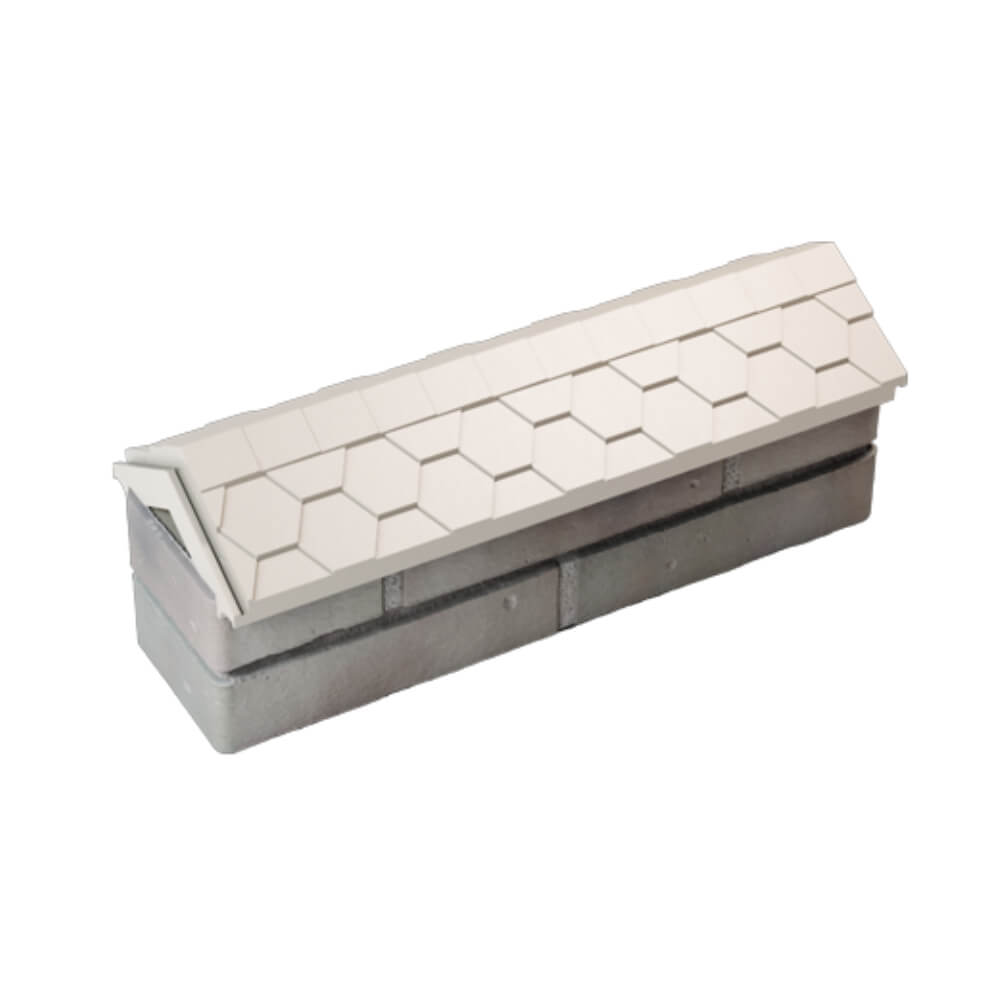 Парапет Zking Эверест Бежевый с посадкой на 0.5 кирпича (130мм) в Хасавюрте фото