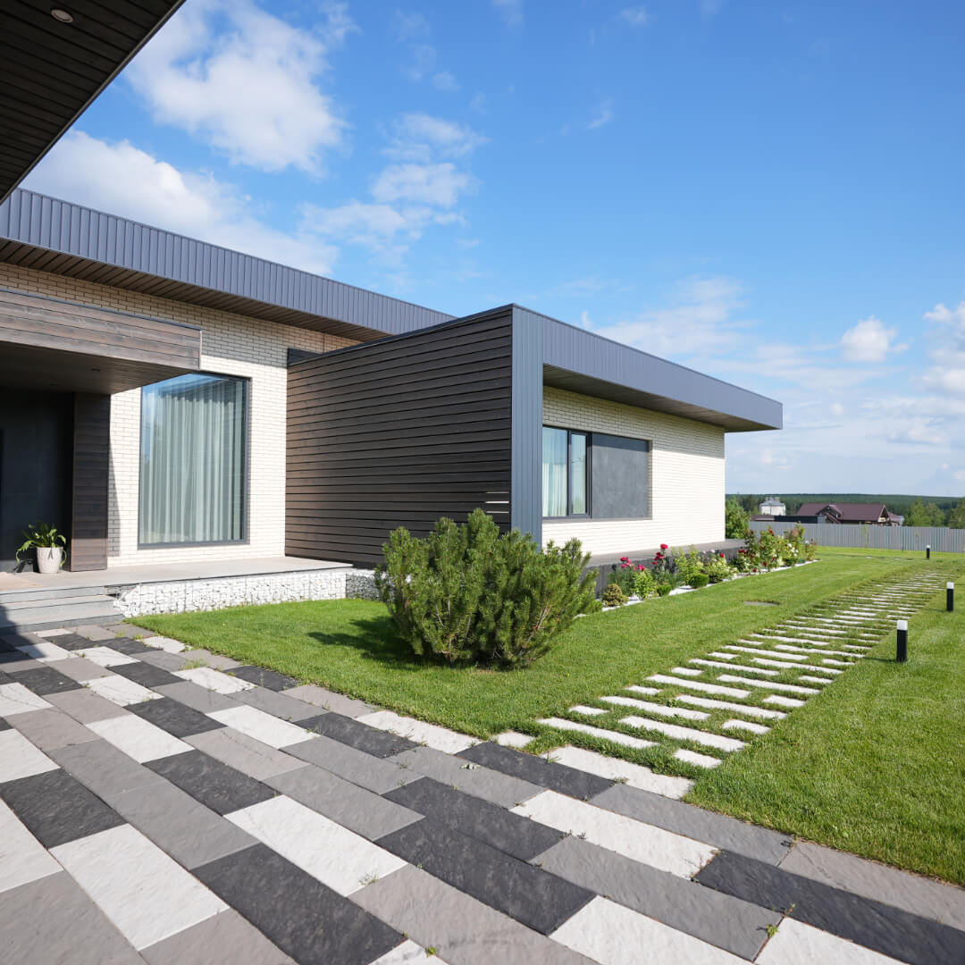 Шаговая плита STONE Графитовый Серый 990х330х55мм в Хасавюрте фото