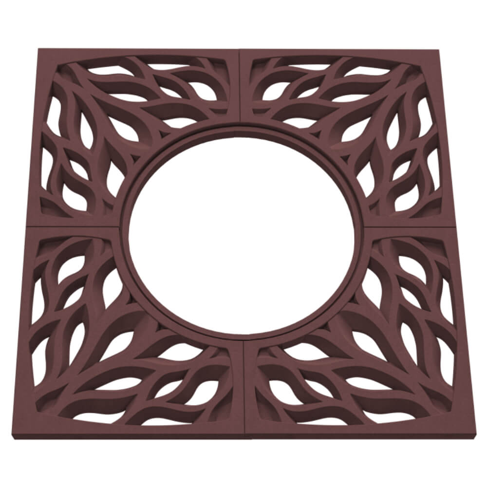 Приствольная решетка для дерева ZKING CRUST 1.2х1.2м Коричневая в Хасавюрте фото