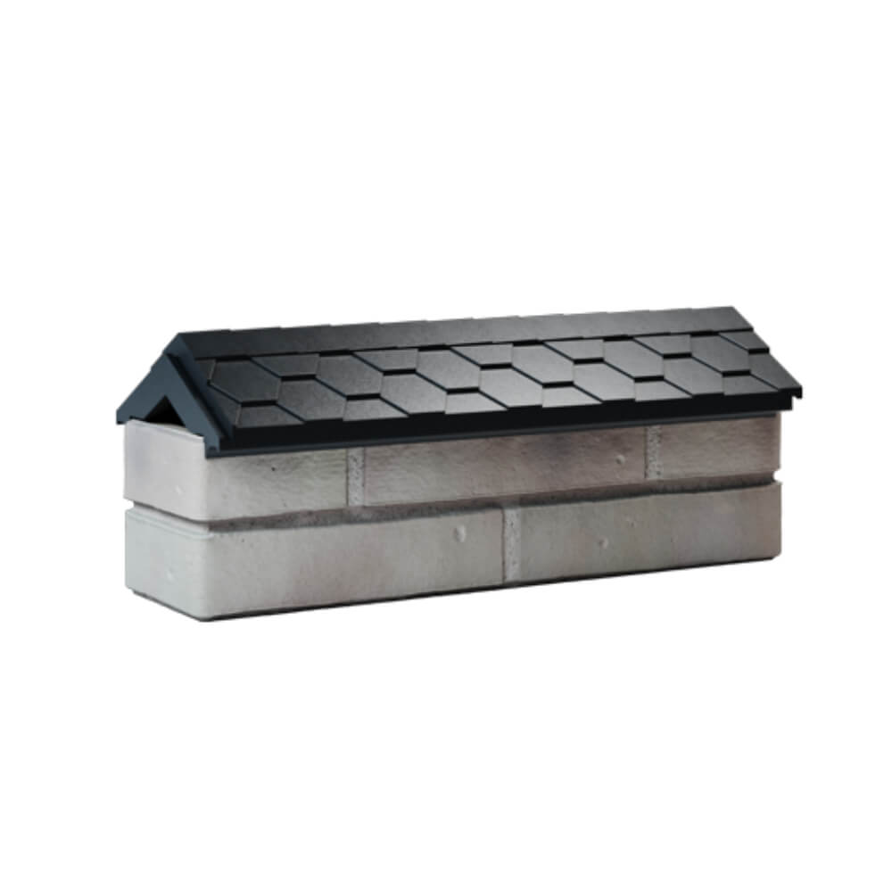 Парапет Zking Эверест Черный с посадкой на 0.5 кирпича (130мм) Хасавюрт фото