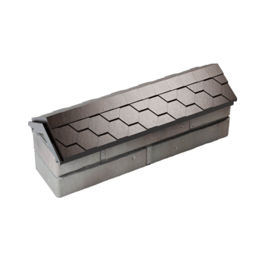 Парапет Zking Эверест Коричневый с посадкой на 0.5 кирпича (130мм) в Хасавюрте фото