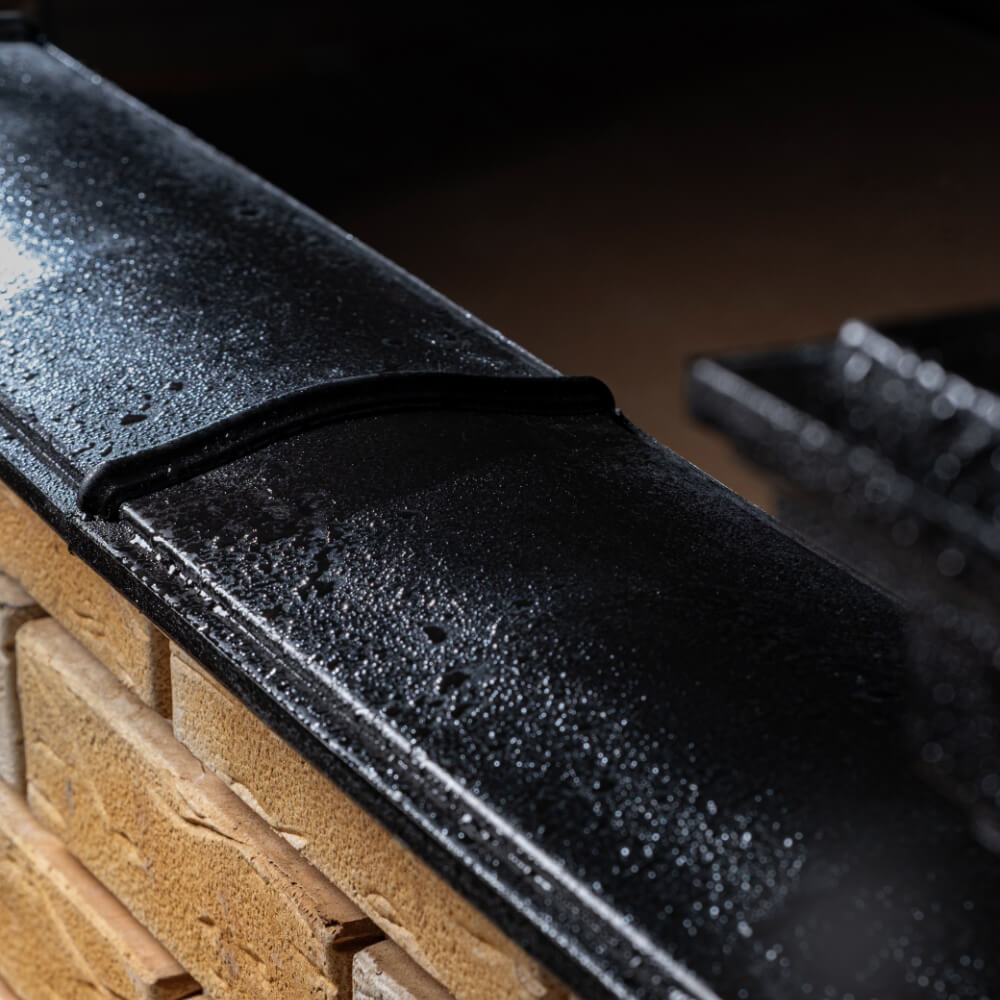 Парапет Zking Монблан Черный посадка на 0.5 кирпича (130мм) в Хасавюрте фото