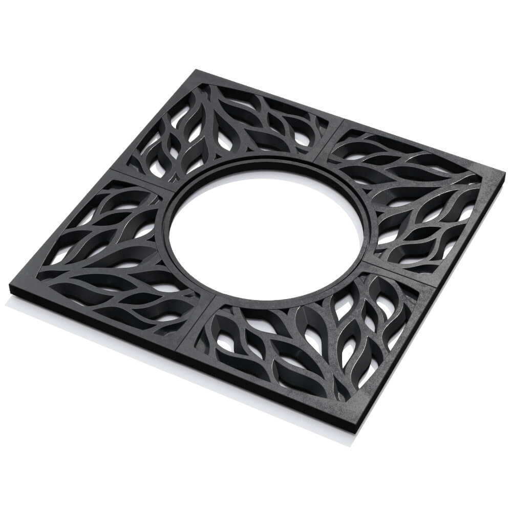 Приствольная решетка для дерева ZKING CRUST 1.2х1.2м Черная в Хасавюрте фото