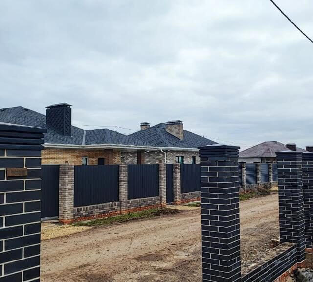 Колпак Zking Бона ХайТек Серый на столб 1.5х1.5 кирпича (385х385мм) в Хасавюрте фото