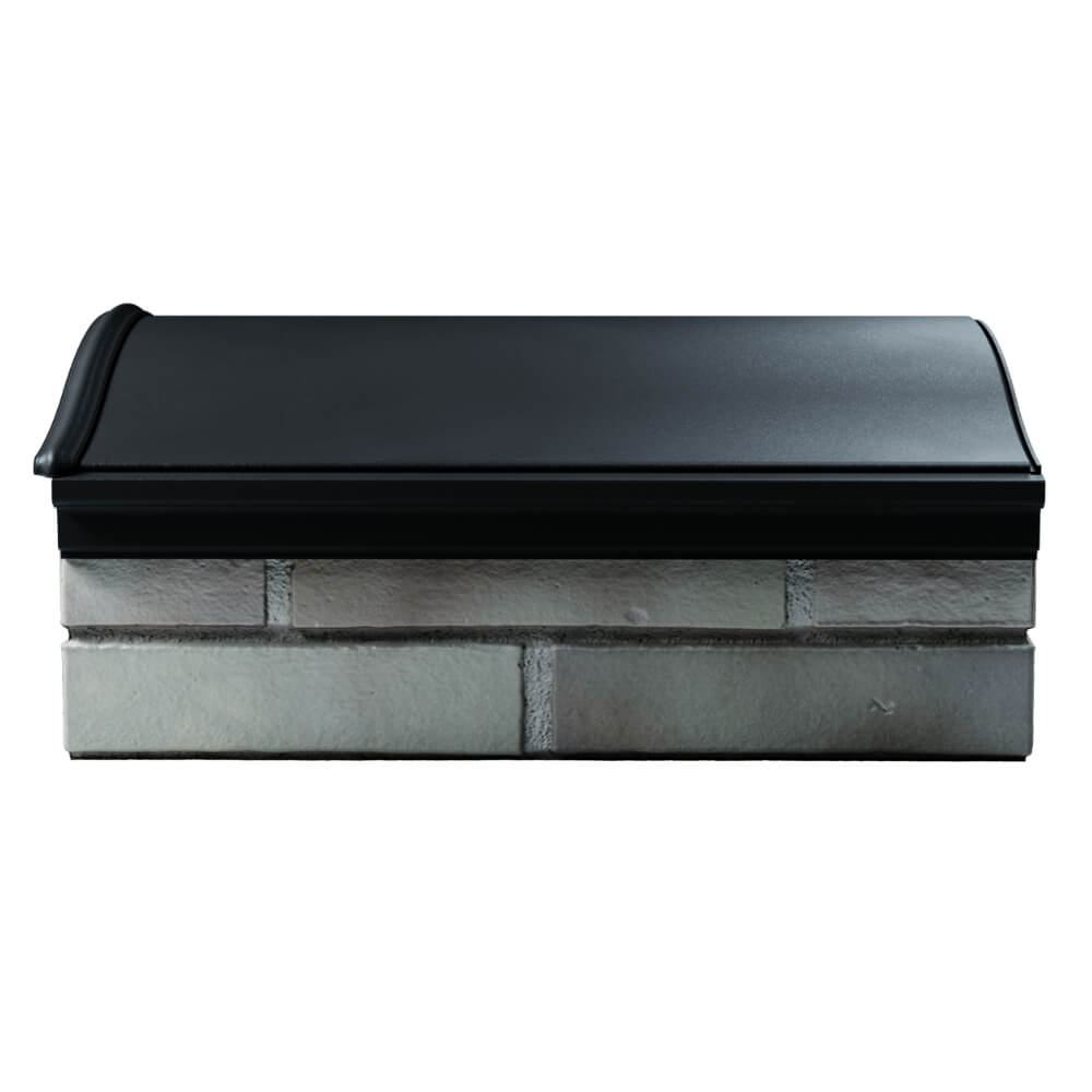 Парапет Zking Монблан Черный посадка на 1.5 кирпича (355/385мм) в Хасавюрте фото