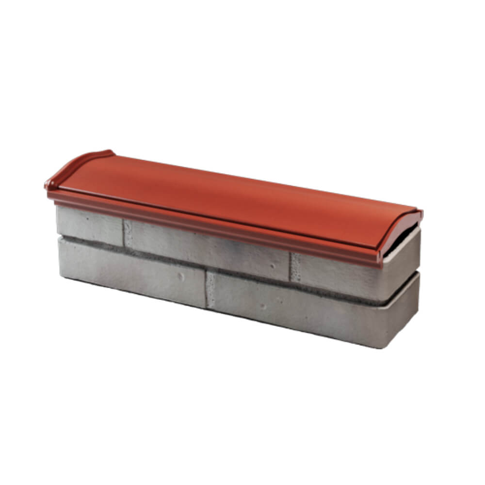 Парапет Zking Монблан Красный посадка на 0.5 кирпича (130мм) в Хасавюрте фото