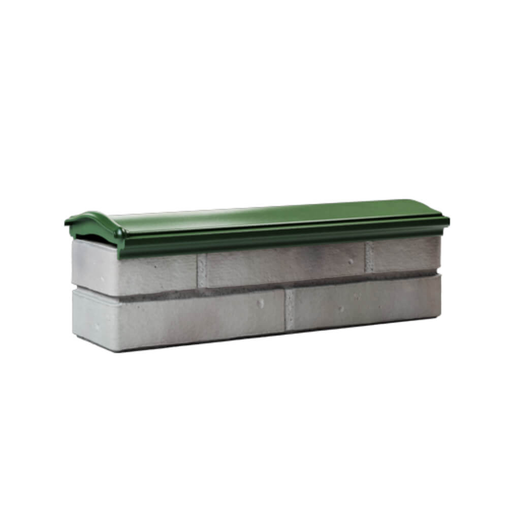 Парапет Zking Монблан Зеленый посадка на 0.5 кирпича (130мм) Хасавюрт фото