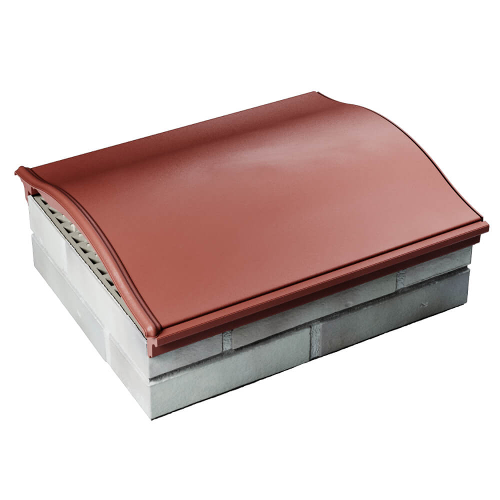 Парапет Zking Монблан Красный посадка на 1.5 кирпича (355/385мм) в Хасавюрте фото