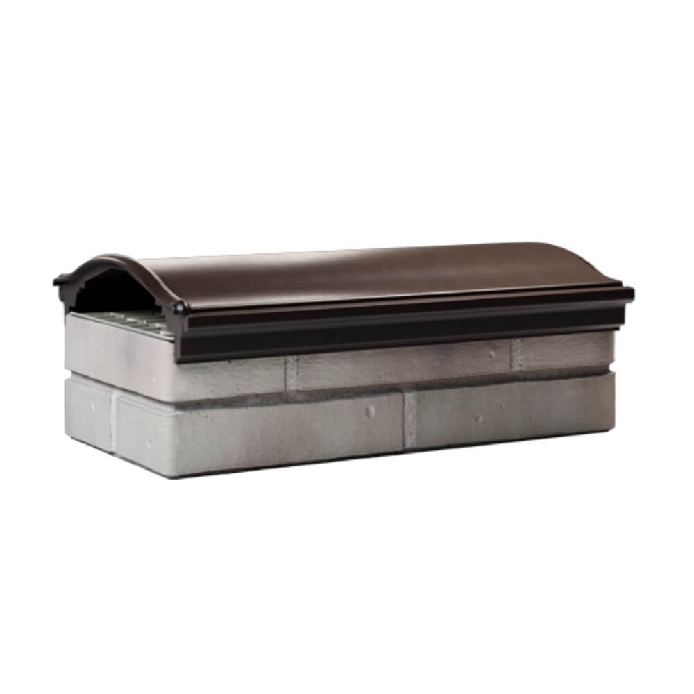 Парапет Zking Монблан Коричневый посадка на 1 кирпич (200/225/255мм) Хасавюрт фото