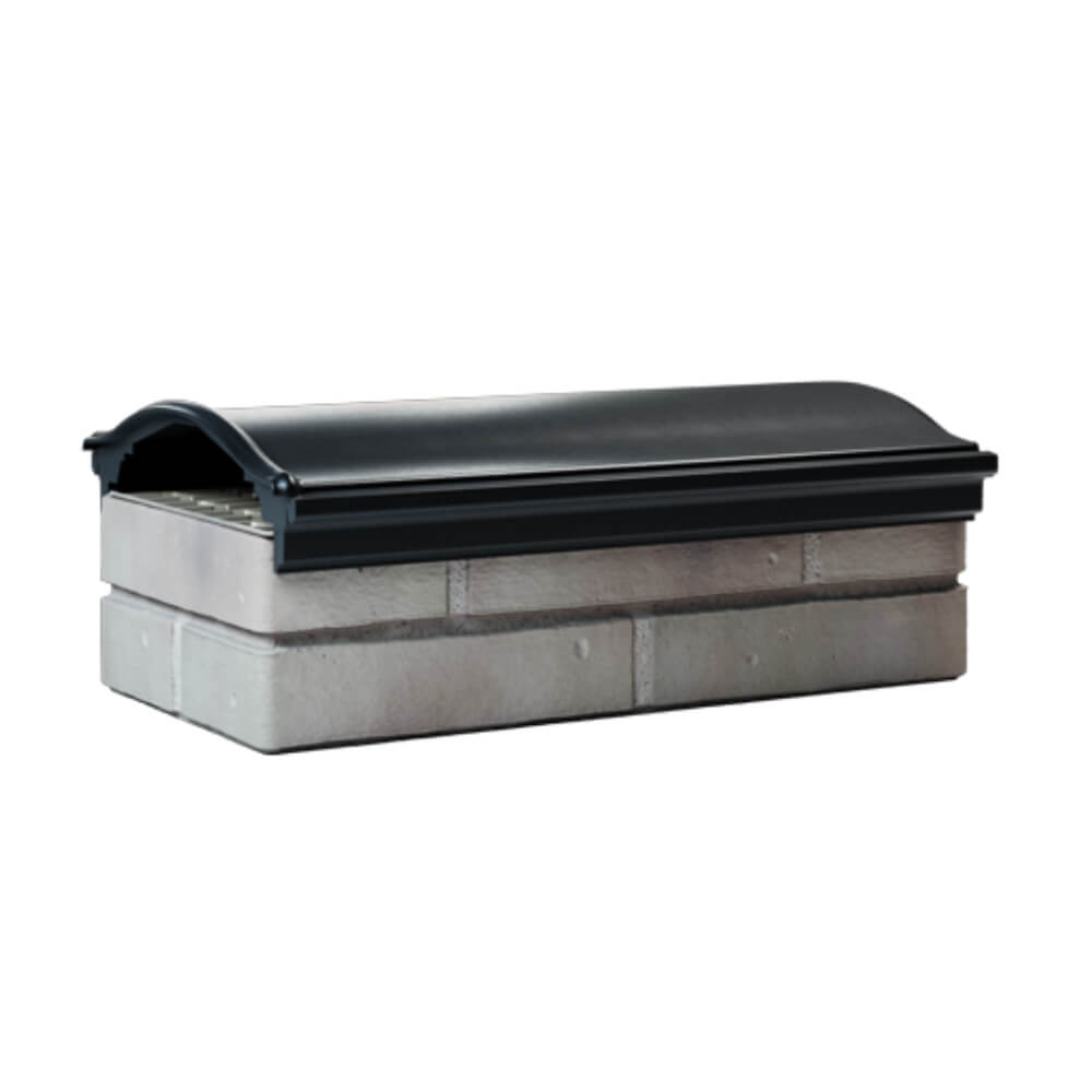 Парапет Zking Монблан Черный посадка на 1 кирпич (200/225/255мм) Хасавюрт фото