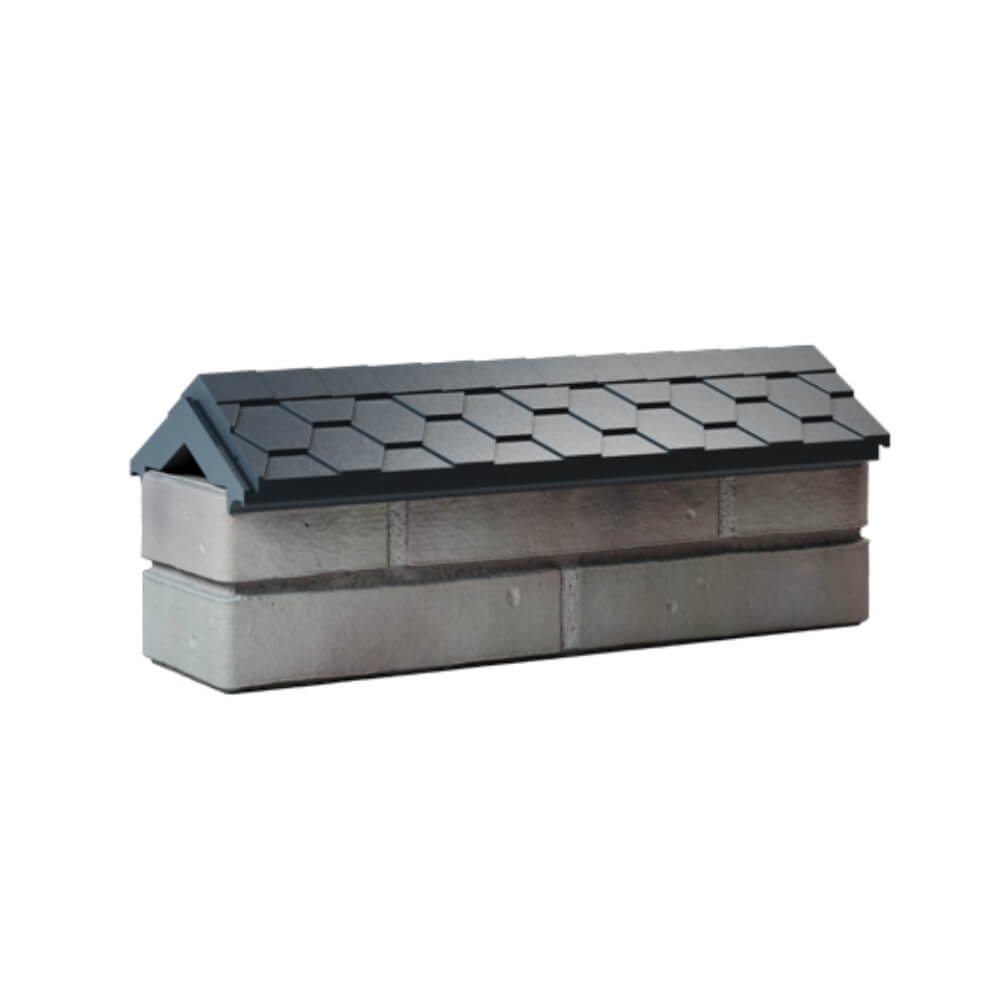 Парапет Zking Эверест Серый с посадкой на 0.5 кирпича (130мм) Хасавюрт фото