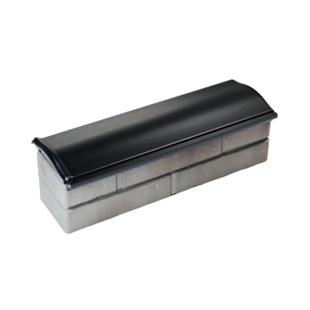 Парапет Zking Монблан Черный посадка на 0.5 кирпича (130мм) в Хасавюрте фото