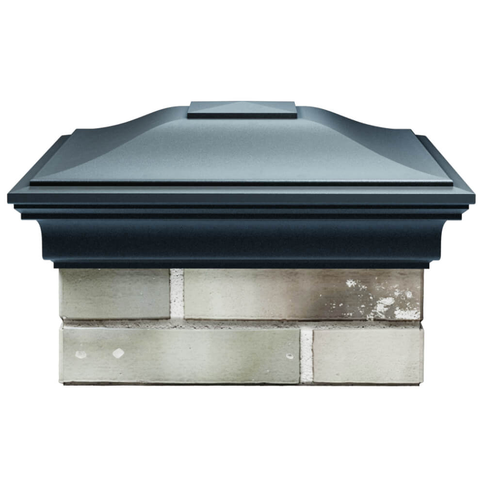 Колпак Zking Монблан Серый на столб 1.5х1.5 кирпича (385х385мм) Хасавюрт фото