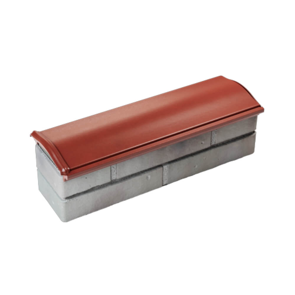 Парапет Zking Монблан Красный посадка на 0.5 кирпича (130мм) в Хасавюрте фото