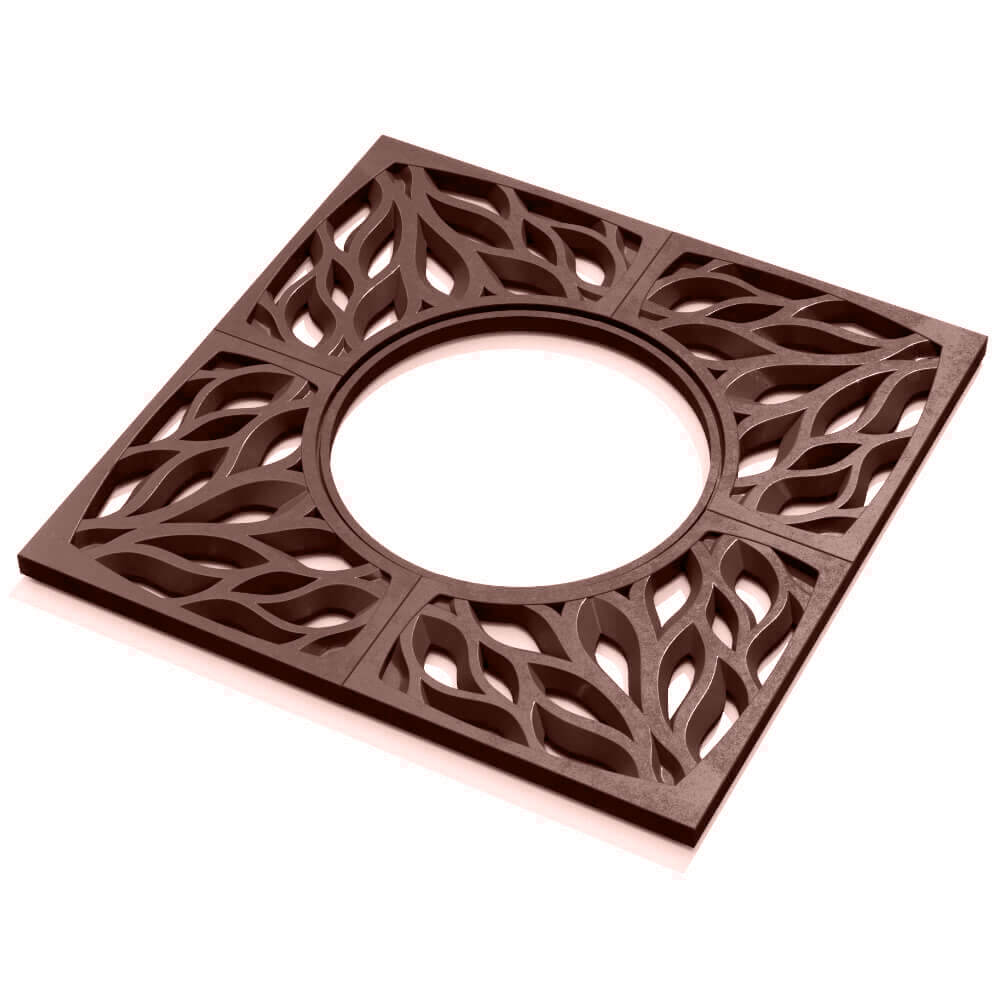 Приствольная решетка для дерева ZKING CRUST 1.2х1.2м Коричневая в Хасавюрте фото