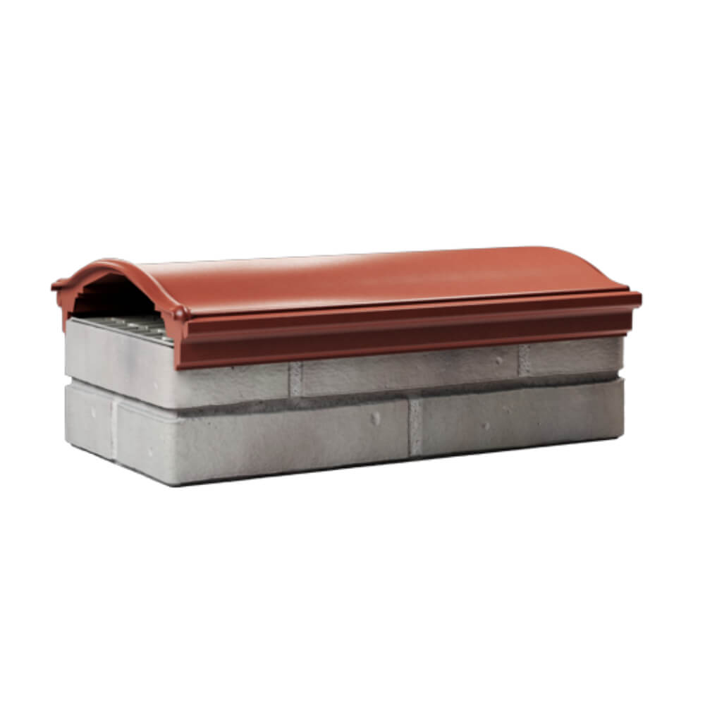 Парапет Zking Монблан Красный посадка на 1 кирпич (200/225/255мм) Хасавюрт фото