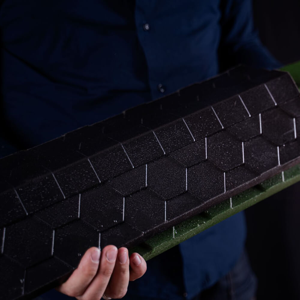 Парапет Zking Эверест Черный с посадкой на 1 кирпич (200/225/255мм) в Хасавюрте фото