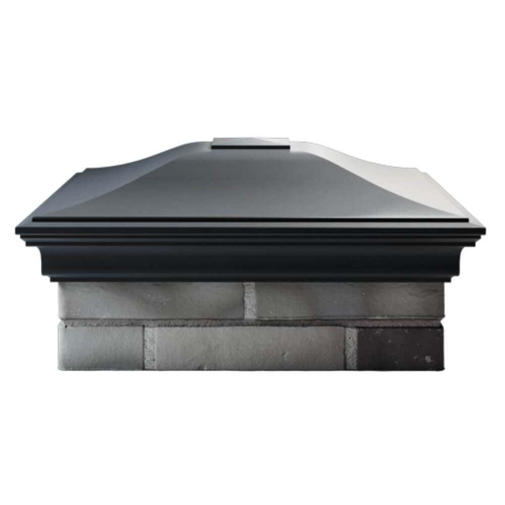Колпак Zking Монблан Серый на столб 2х2 кирпича (515х515мм) в Хасавюрте фото