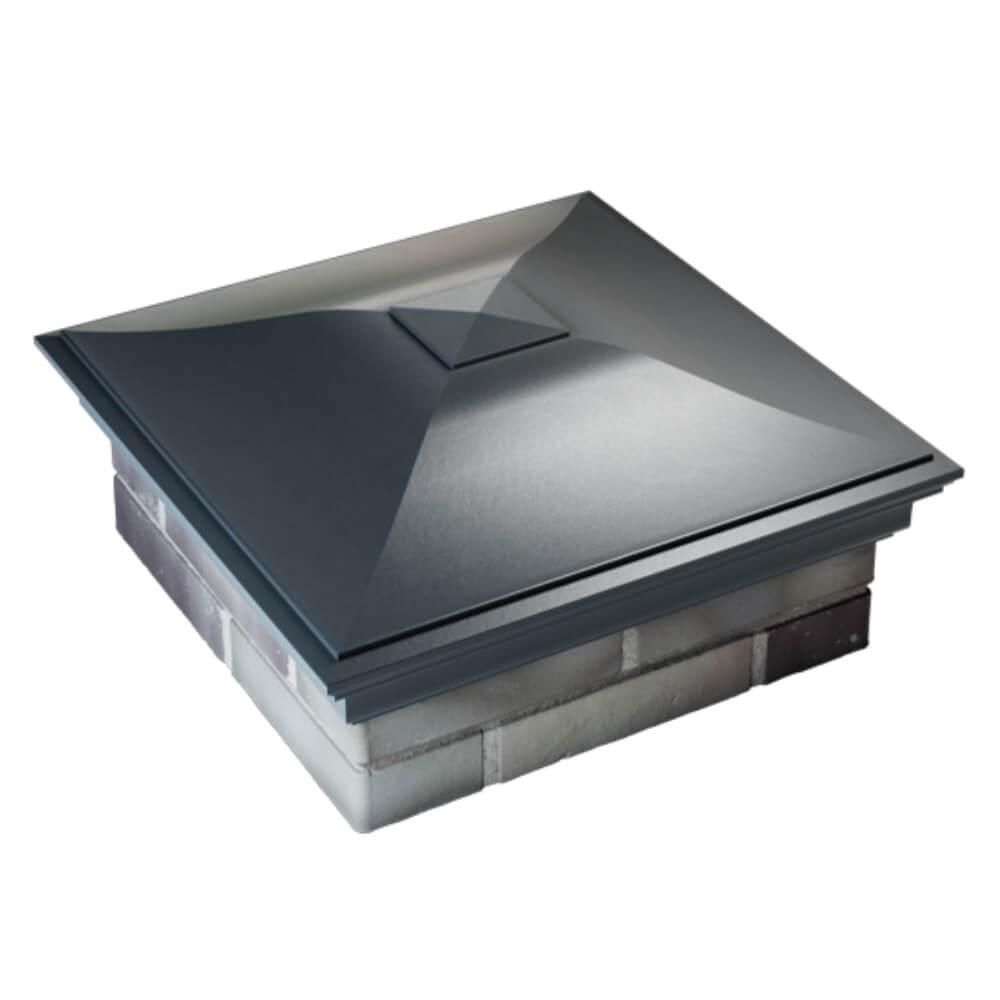 Колпак Zking Монблан Серый на столб 2х2 кирпича (515х515мм) Хасавюрт фото