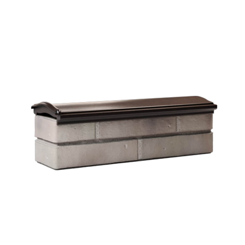 Парапет Zking Монблан Коричневый посадка на 0.5 кирпича (130мм) Хасавюрт фото