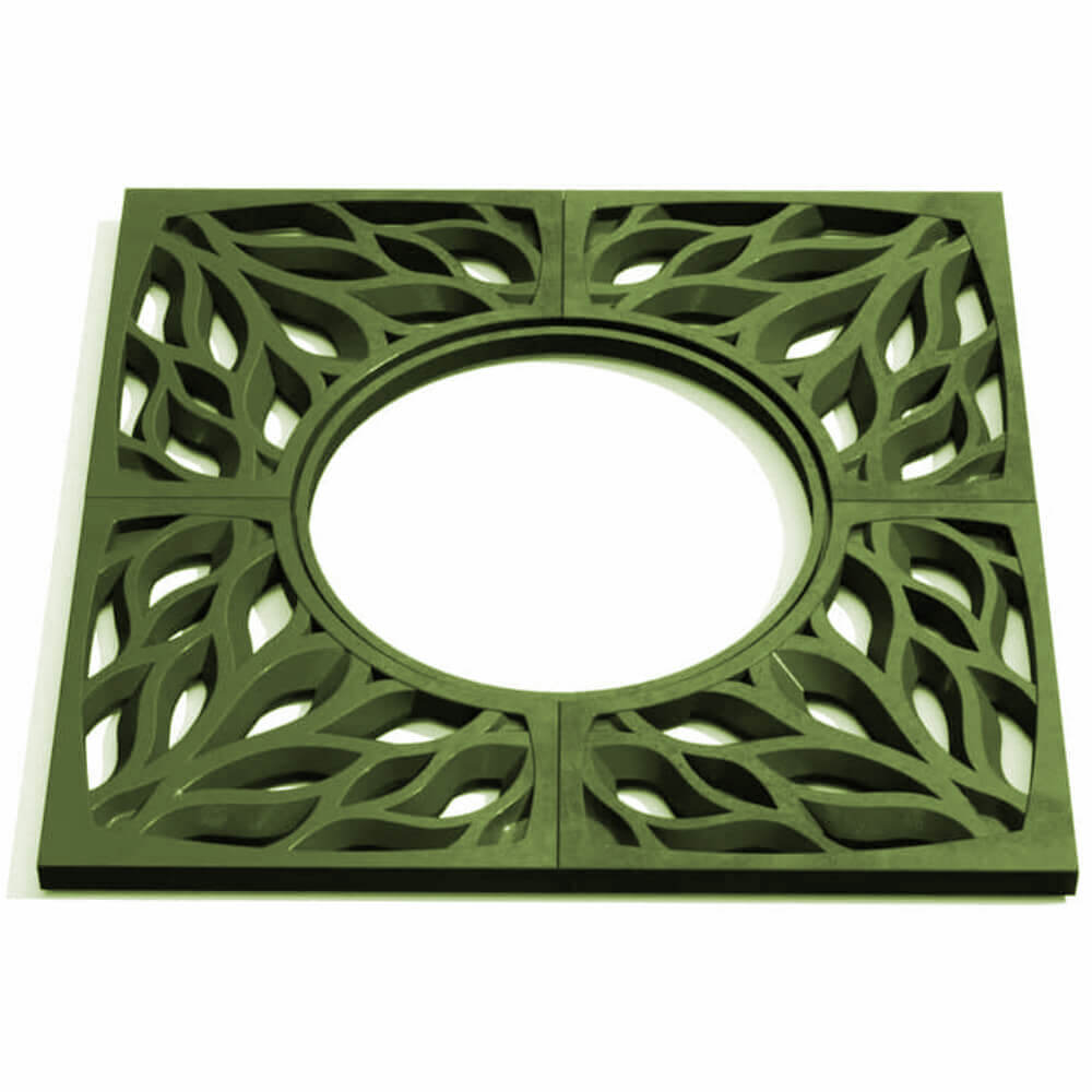 Приствольная решетка для дерева ZKING CRUST 1.2х1.2м Зеленая Хасавюрт фото