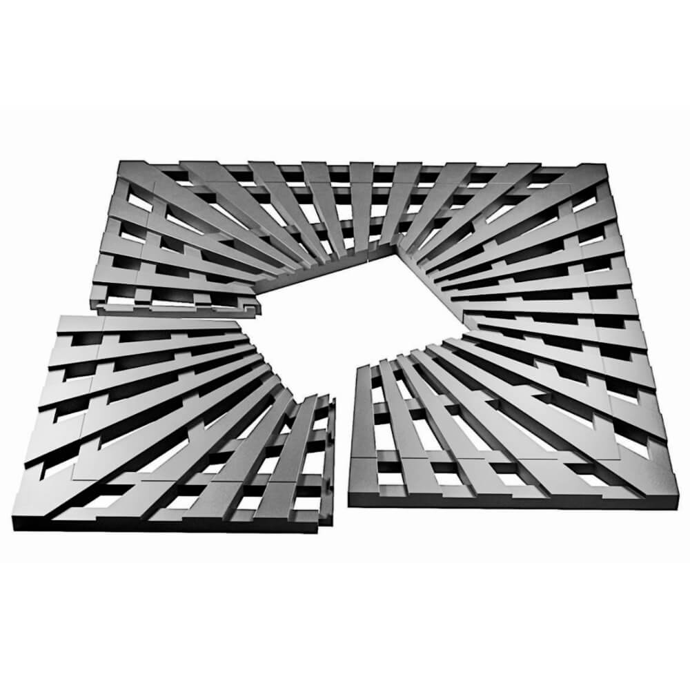 Приствольная решетка для дерева ZKING ATMOSPHERE 1.2х1.2м Серая в Хасавюрте фото