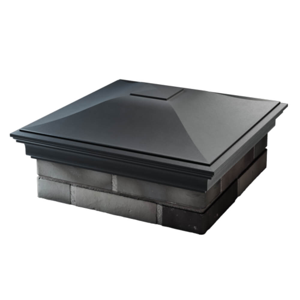 Колпак Zking Монблан Серый на столб 2х2 кирпича (515х515мм) в Хасавюрте фото