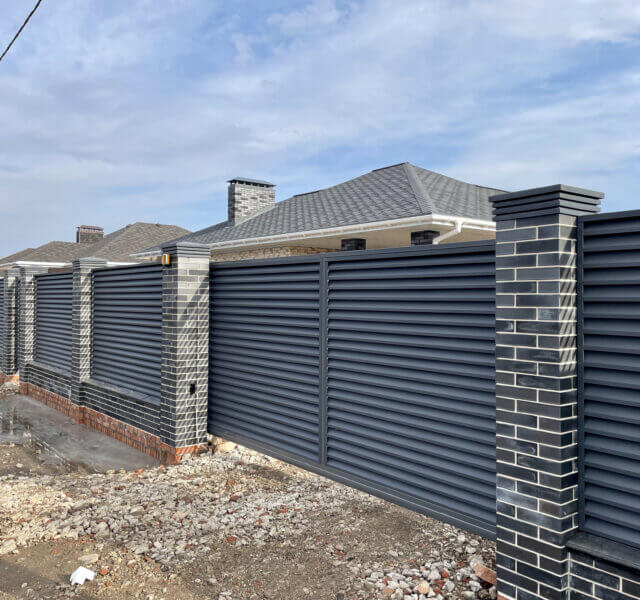 Колпак Zking Бона ХайТек Серый на столб 1.5х1.5 кирпича (385х385мм) в Хасавюрте фото