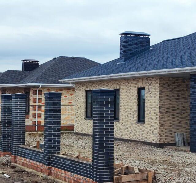 Колпак Zking Бона ХайТек Серый на столб 1.5х1.5 кирпича (385х385мм) в Хасавюрте фото