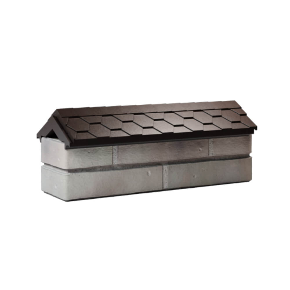 Парапет Zking Эверест Коричневый с посадкой на 0.5 кирпича (130мм) Хасавюрт фото