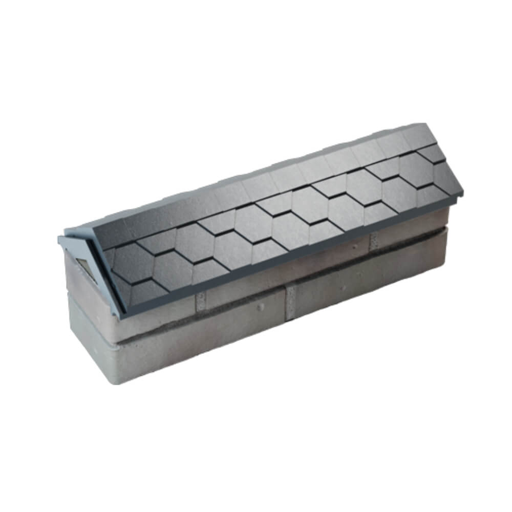 Парапет Zking Эверест Серый с посадкой на 0.5 кирпича (130мм) в Хасавюрте фото