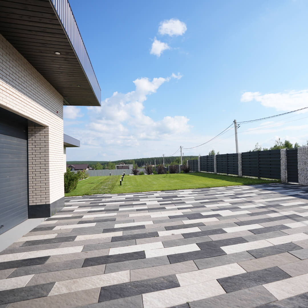 Шаговая плита STONE Графитовый Серый 990х330х55мм в Хасавюрте фото